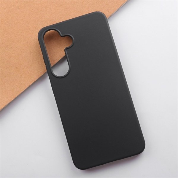 Nordic Covers Samsung Galaxy S24 Plus/Galaxy S25 Plus Deksel Feather Series Raven Black