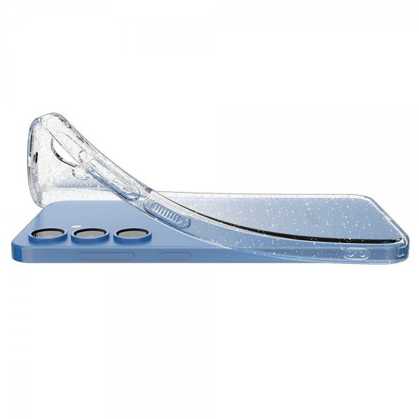 Spigen Samsung Galaxy S25 Plus Deksel Liquid Crystal Glitter Crystal Quartz