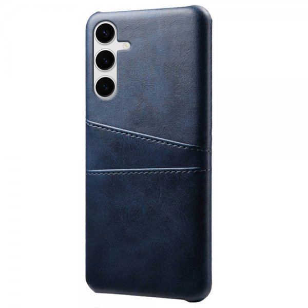 Samsung Galaxy S25 Plus Deksel med To Kortlommer Blå