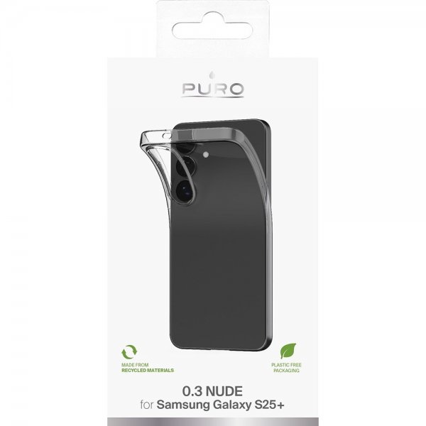 Puro Samsung Galaxy S25 Plus Deksel Nude Transparent