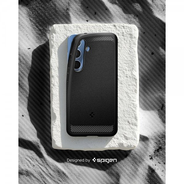 Spigen Samsung Galaxy S25 Plus Deksel Rugged Armor MagFit Matte Black