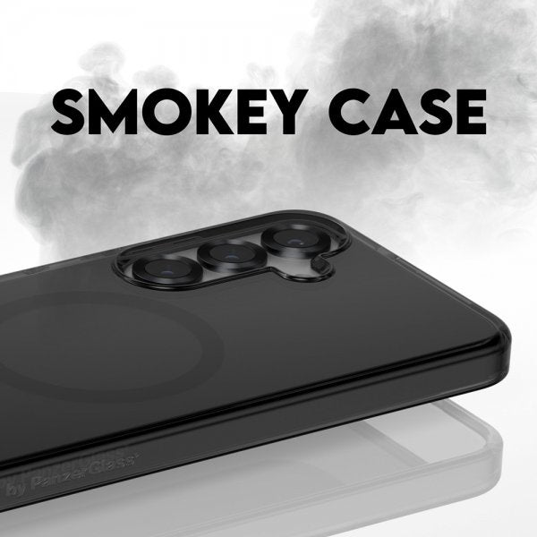 CARE by PanzerGlass Samsung Galaxy S25 Plus Deksel Smokey MagSafe Svart