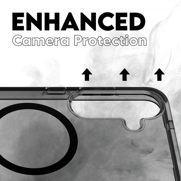 CARE by PanzerGlass Samsung Galaxy S25 Plus Deksel Smokey MagSafe Svart