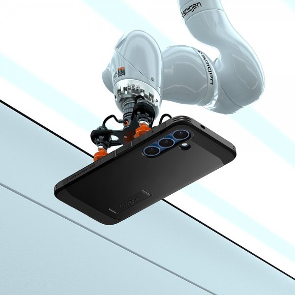 Spigen Samsung Galaxy S25 Plus Deksel Tough Armor MagFit Svart