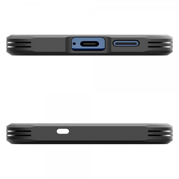 Spigen Samsung Galaxy S25 Plus Deksel Tough Armor MagFit Svart