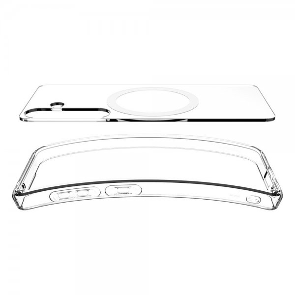 Spigen Samsung Galaxy S25 Plus Deksel Ultra Hybrid MagFit Clear White