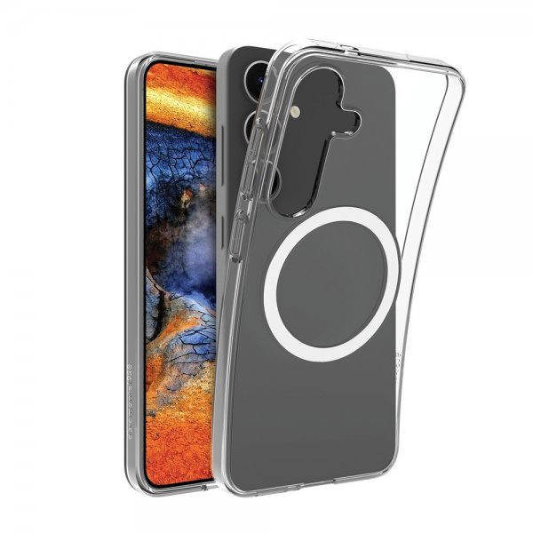 dbramante1928 Samsung Galaxy S25 Deksel Greenland Pro Qi2 Transparent