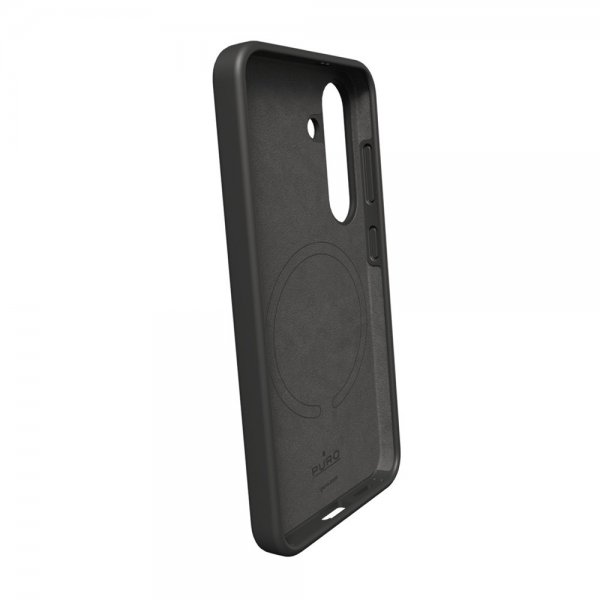 Puro Samsung Galaxy S25 Deksel ICON Mag Svart