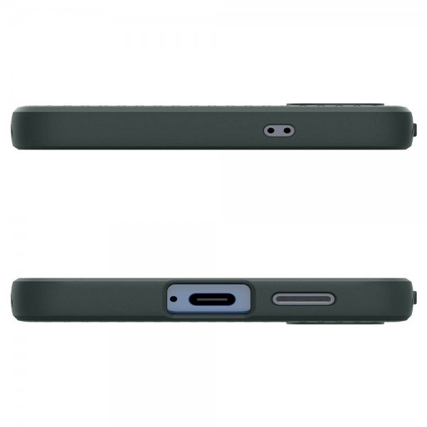 Spigen Samsung Galaxy S25 Deksel Liquid Air Abyss Green