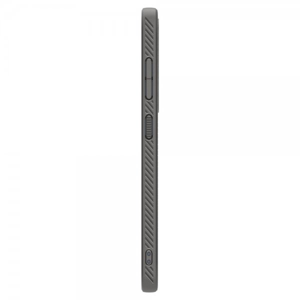 Spigen Samsung Galaxy S25 Deksel Liquid Air Marble Gray