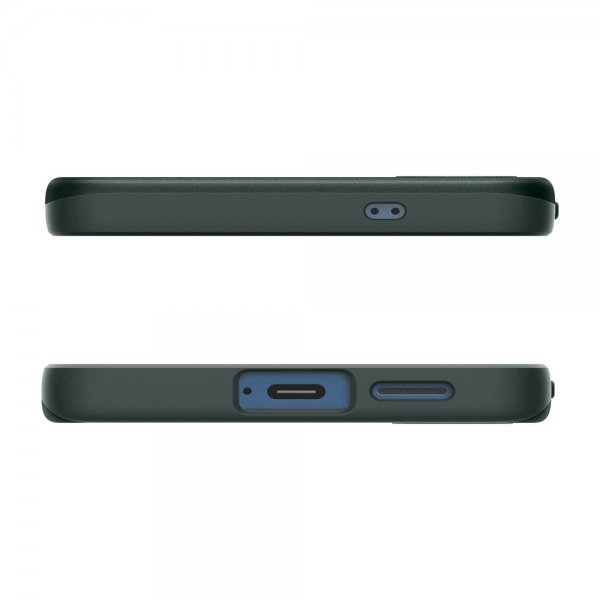 Spigen Samsung Galaxy S25 Deksel Thin Fit MagFit Abyss Green