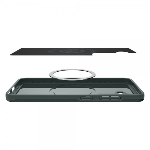 Spigen Samsung Galaxy S25 Deksel Thin Fit MagFit Abyss Green