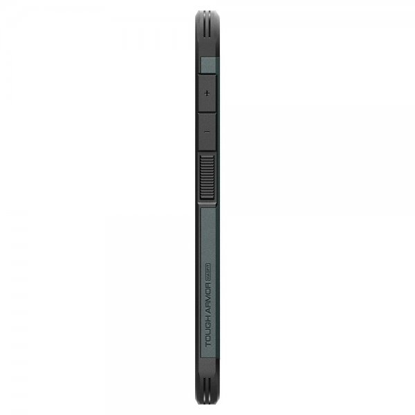 Spigen Samsung Galaxy S25 Deksel Tough Armor MagFit Abyss Green