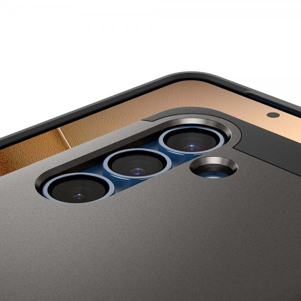 Spigen Samsung Galaxy S25 Deksel Tough Armor MagFit Gunmetal