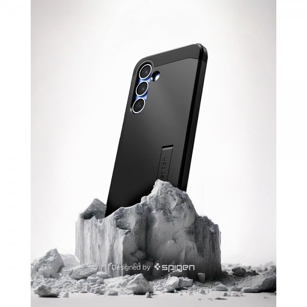 Spigen Samsung Galaxy S25 Deksel Tough Armor MagFit Svart