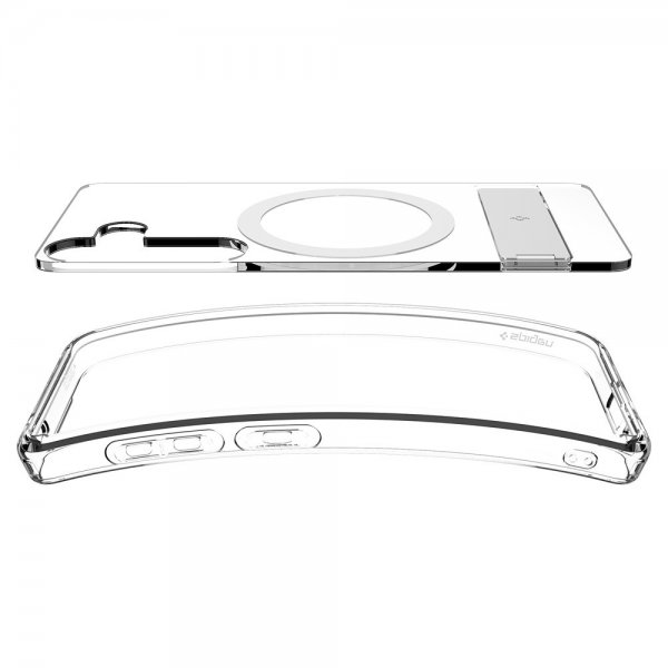 Spigen Samsung Galaxy S25 Deksel Ultra Hybrid S MagFit Clear White