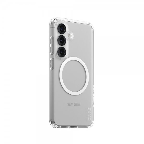 CARE by PanzerGlass Samsung Galaxy S25 Deksel Urban Combat MagSafe Hvit