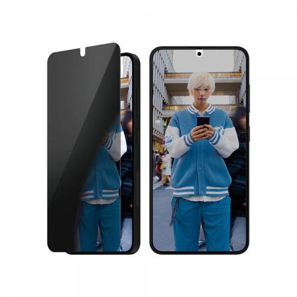 PanzerGlass Samsung Galaxy S24/Galaxy S25 Skjermbeskytter Ultra-Wide Fit Privacy EasyAligner