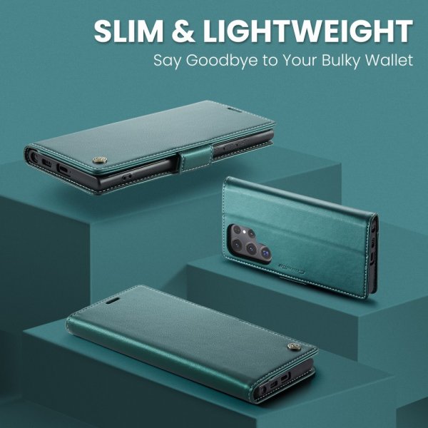 CaseMe Samsung Galaxy S25 Ultra Etui 023 Series Grønn