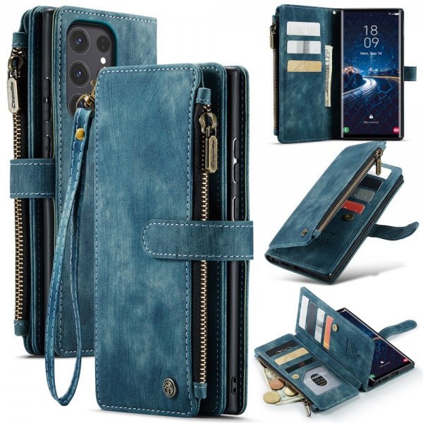 CaseMe Samsung Galaxy S25 Ultra Etui C30 Series Blå