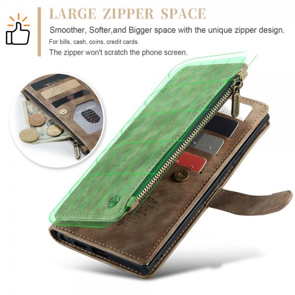 CaseMe Samsung Galaxy S25 Ultra Etui C30 Series Brun
