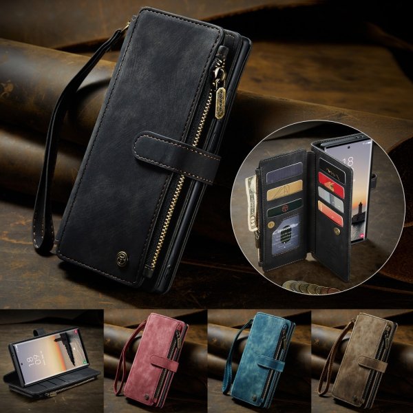 CaseMe Samsung Galaxy S25 Ultra Etui C30 Series Svart