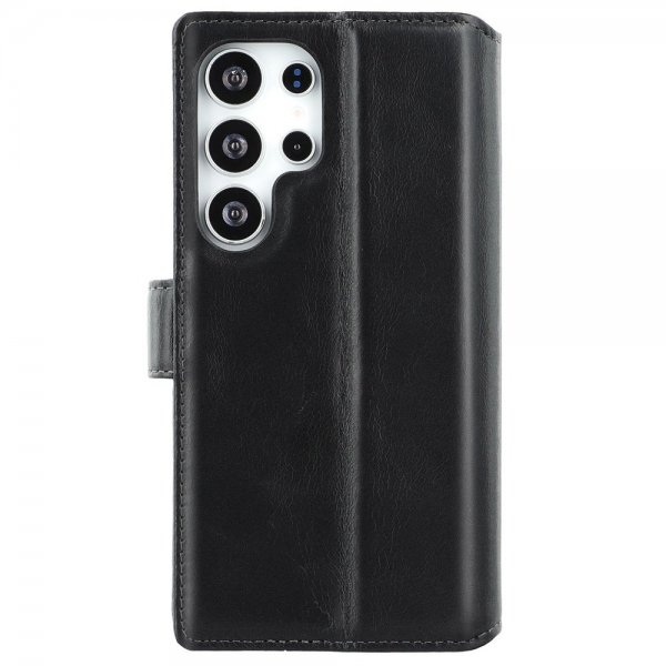 Nordic Covers Samsung Galaxy S25 Ultra Etui Essential Leather Raven Black