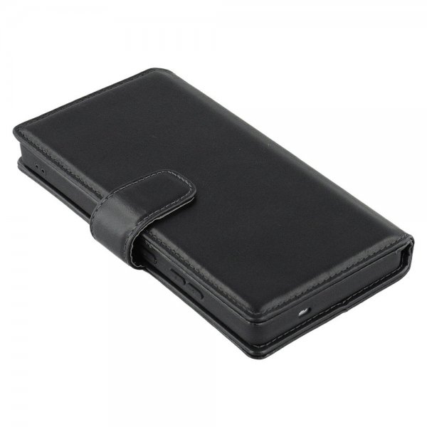 Nordic Covers Samsung Galaxy S25 Ultra Etui Essential Leather Raven Black