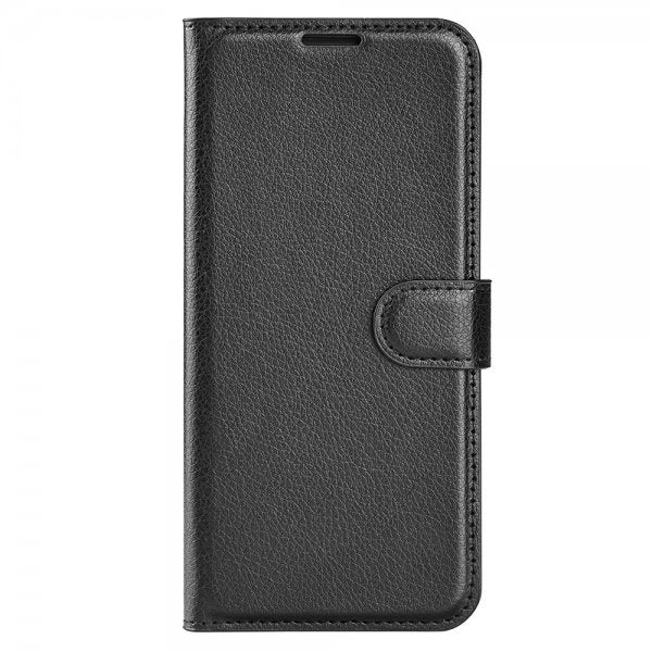 Samsung Galaxy S25 Ultra Etui Litchi Svart