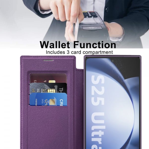 Samsung Galaxy S25 Ultra Etui MagSafe Lilla