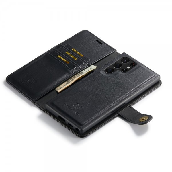 Dg.Ming Samsung Galaxy S25 Ultra Etui Avtagbart Deksel Svart
