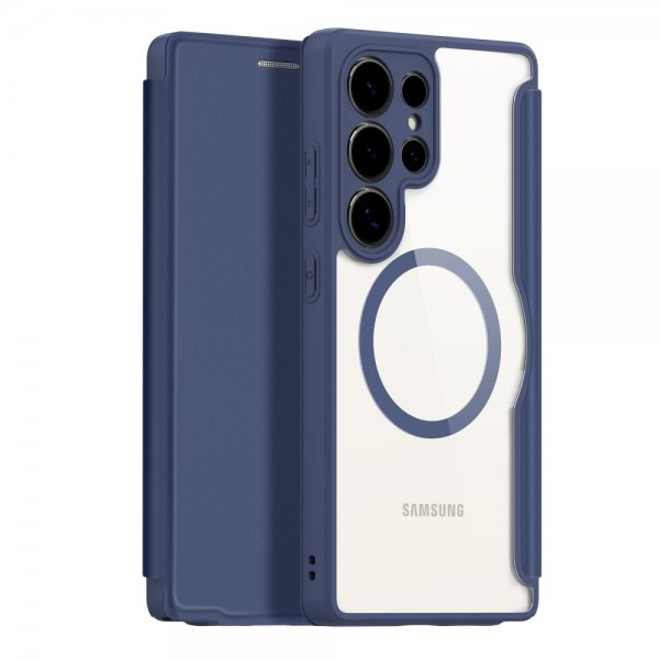 Dux Ducis Samsung Galaxy S25 Ultra Etui Skin X Pro Series MagSafe Blå