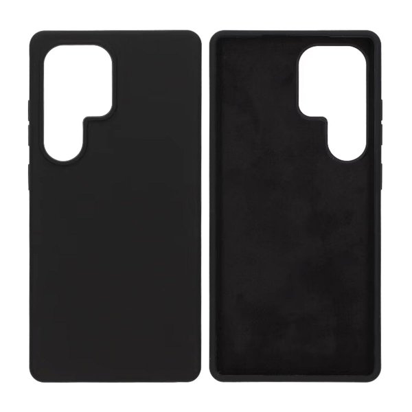 Rvelon Samsung Galaxy S25 Ultra Deksel Silikon Svart
