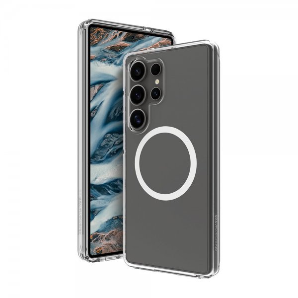 dbramante1928 Samsung Galaxy S25 Ultra Deksel Iceland Pro Qi2 Transparent