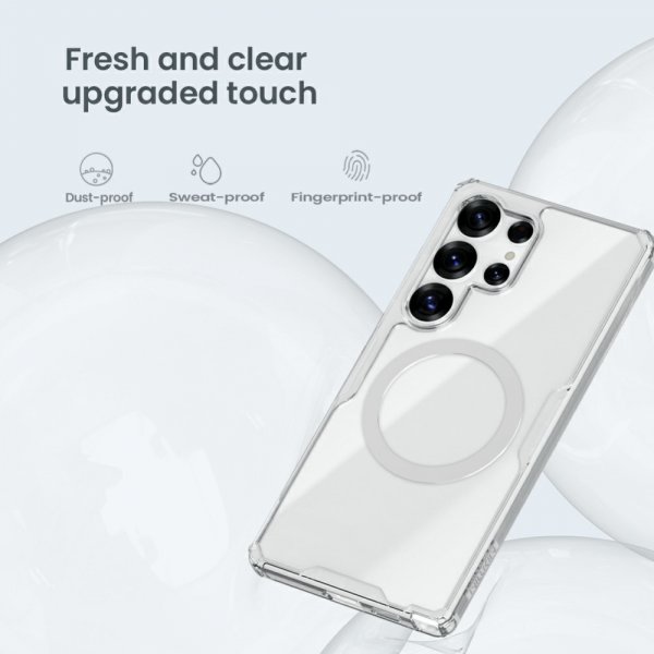 Nillkin Samsung Galaxy S25 Ultra Deksel Nature Pro Series MagSafe Transparent