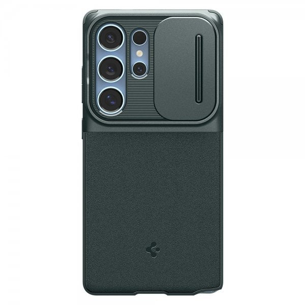 Spigen Samsung Galaxy S25 Ultra Deksel Optik Armor Abyss Green
