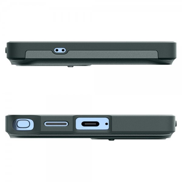 Spigen Samsung Galaxy S25 Ultra Deksel Optik Armor Abyss Green