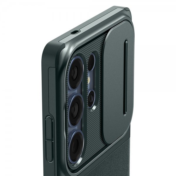 Spigen Samsung Galaxy S25 Ultra Deksel Optik Armor Abyss Green