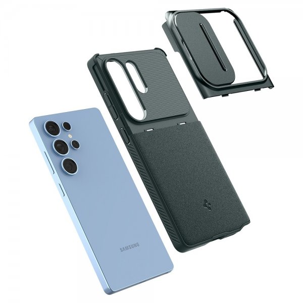 Spigen Samsung Galaxy S25 Ultra Deksel Optik Armor Abyss Green