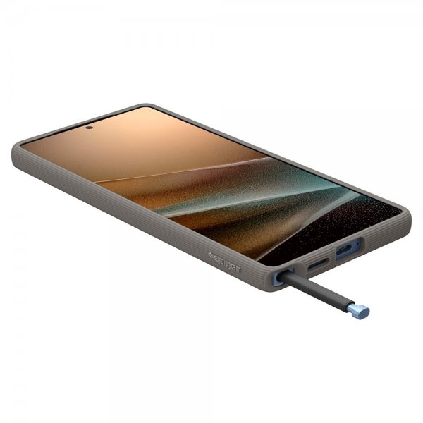 Spigen Samsung Galaxy S25 Ultra Deksel Parallax MagFit Ash Gray