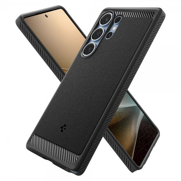 Spigen Samsung Galaxy S25 Ultra Deksel Rugged Armor MagFit Matte Black