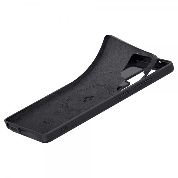 Spigen Samsung Galaxy S25 Ultra Deksel Silicone Fit MagFit Svart