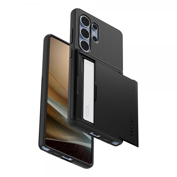 Spigen Samsung Galaxy S25 Ultra Deksel Slim Armor CS Svart