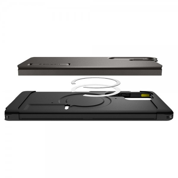 Spigen Samsung Galaxy S25 Ultra Deksel Tough Armor MagFit Gunmetal