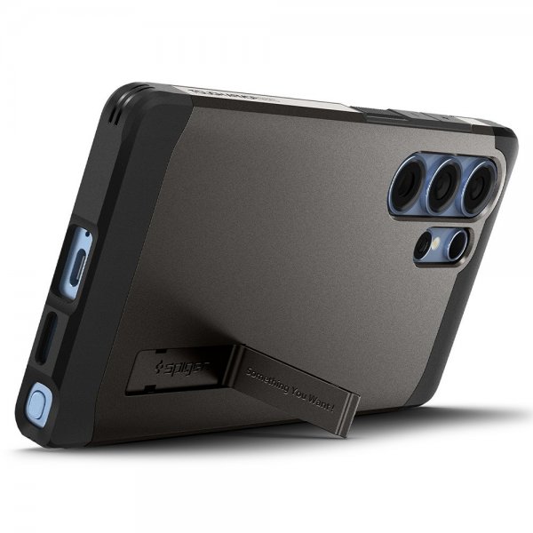 Spigen Samsung Galaxy S25 Ultra Deksel Tough Armor MagFit Gunmetal