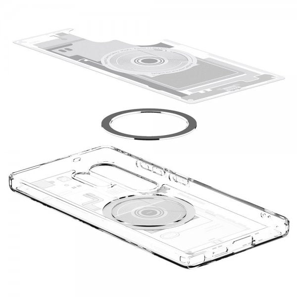 Spigen Samsung Galaxy S25 Ultra Deksel Ultra Hybrid Zero One MagFit Hvit