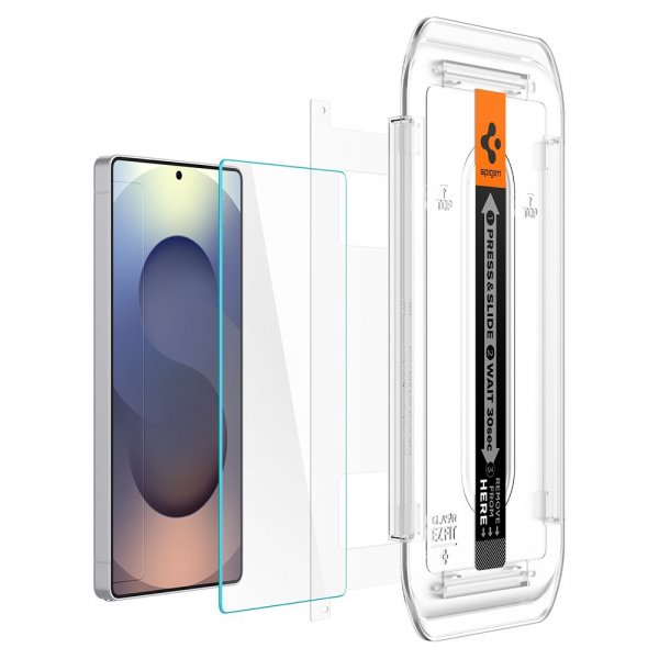 Spigen Samsung Galaxy S25 Ultra Skjermbeskytter GLAS.tR EZ Fit 2-pakning