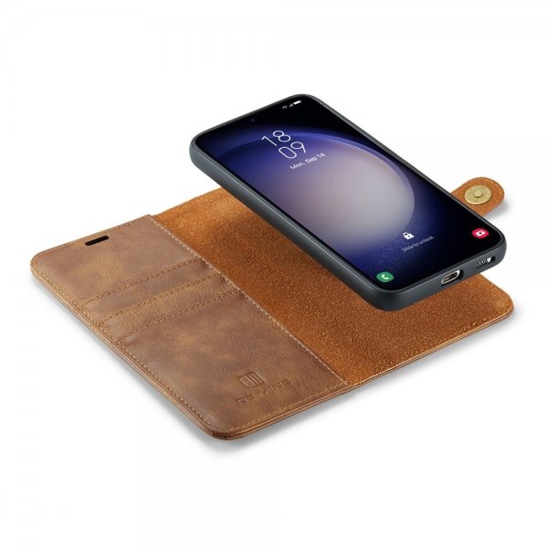 Dg.Ming Samsung Galaxy S26 Etui Avtagbart Deksel Brun