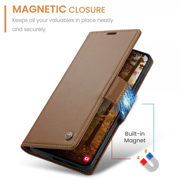 CaseMe Samsung Galaxy S26 Plus Etui 023 Series Brun