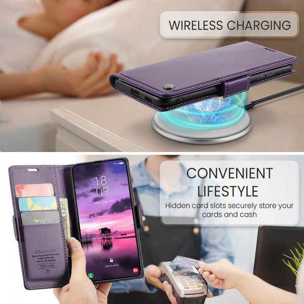 CaseMe Samsung Galaxy S26 Plus Etui 023 Series Lilla